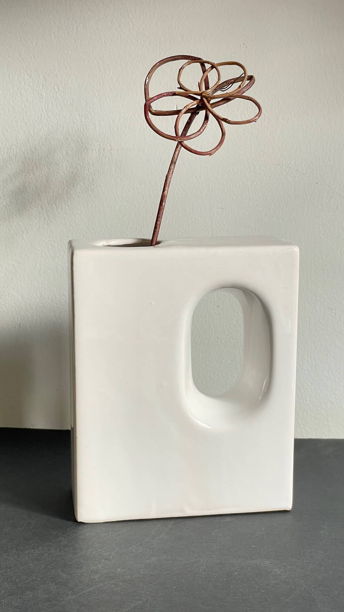 1980s Ceramic Design Vase