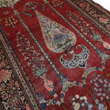 Handmade persian kashan rug 136x210cm