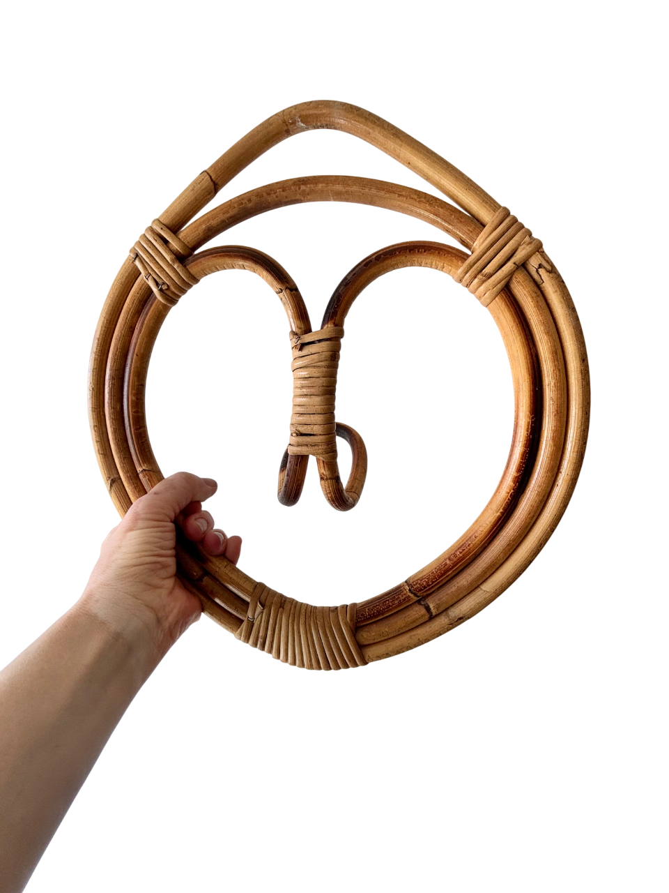 Franco Albini rattan coat rack 1960