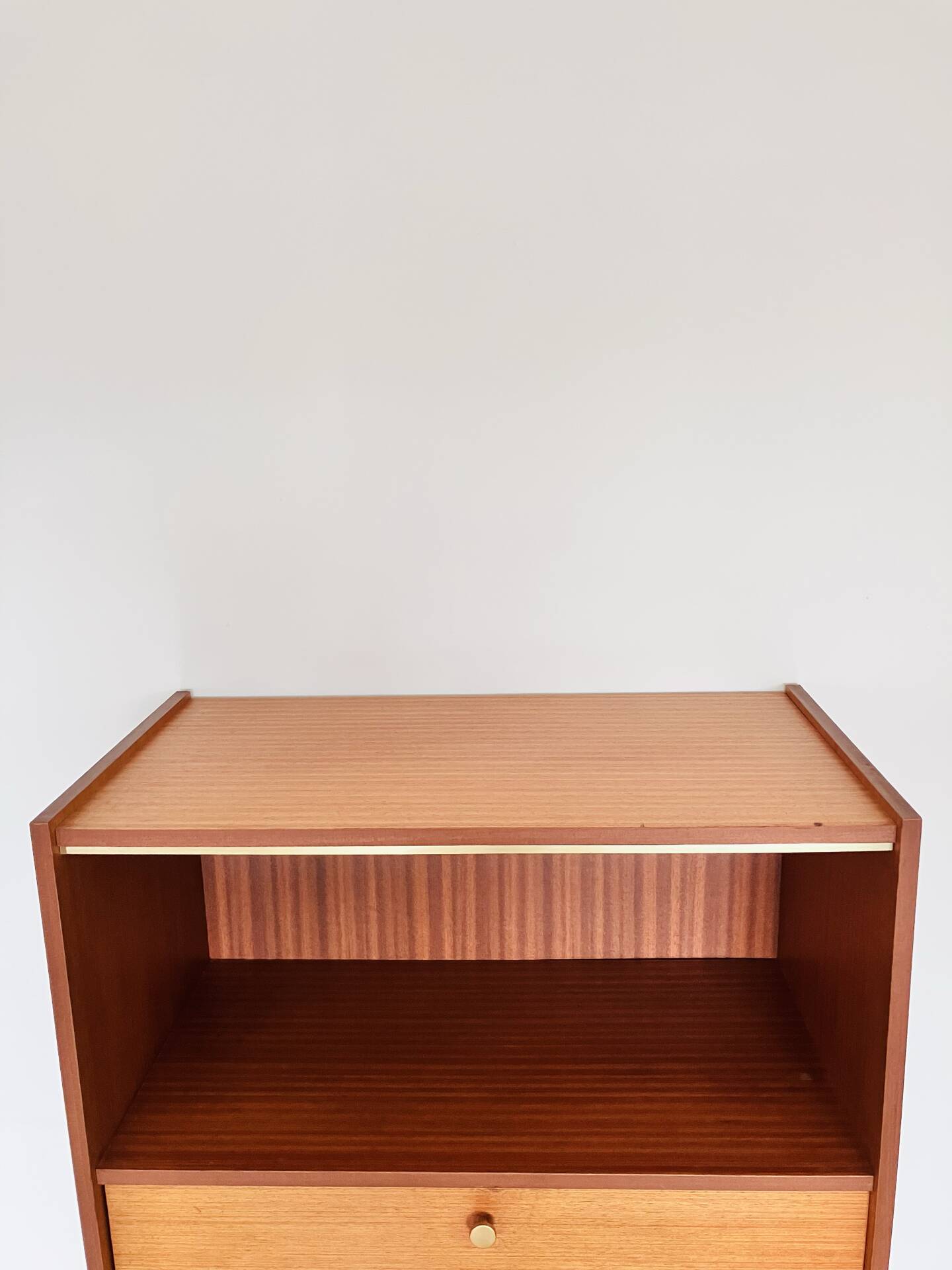 Wood veneer secretary from the 1970s.