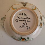 Quimper earthenware candy pot