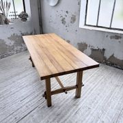 Table mobilier montagne 1950 hêtre massif