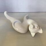 White ceramic cat