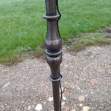 Wrought iron floor lamp