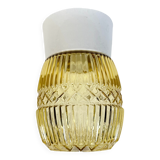 Vintage White Porcelain Ceiling Light, 1970s