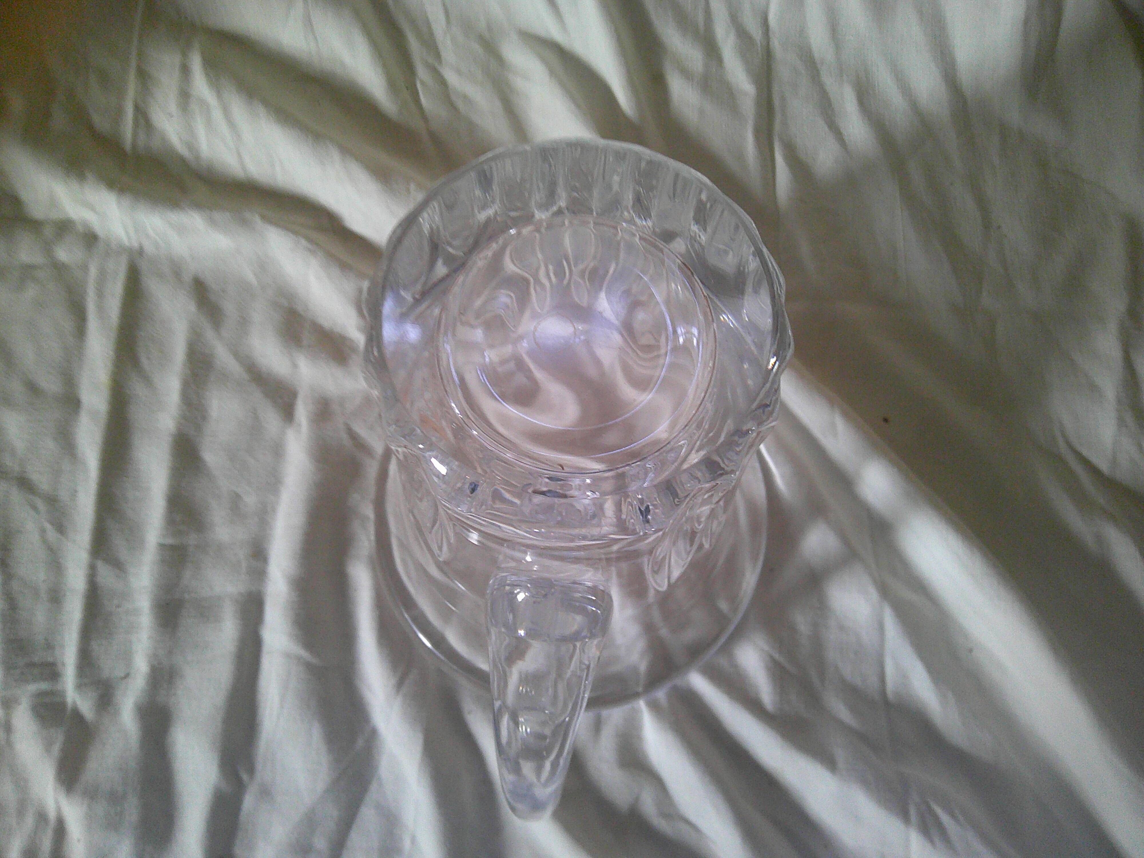 Carafe à eau en cristal