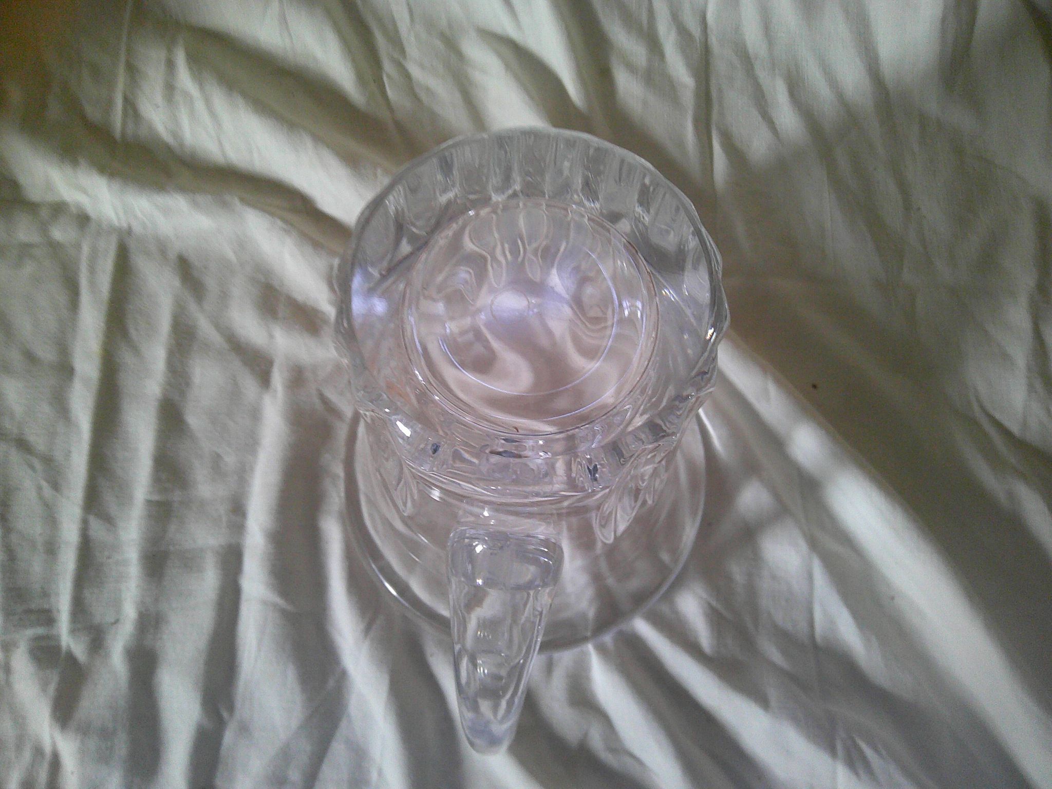 Carafe à eau en cristal