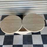 Table basse italienne en travertin