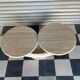 Italian travertine coffee table