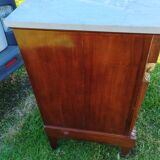 Commode ancienne Empire, plateau en marbre