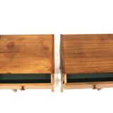 Set of 2 teak bedside tables, Sweden, 1960