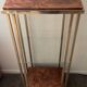 Belgo Chrom shelf 23kt gold plated from the 70s