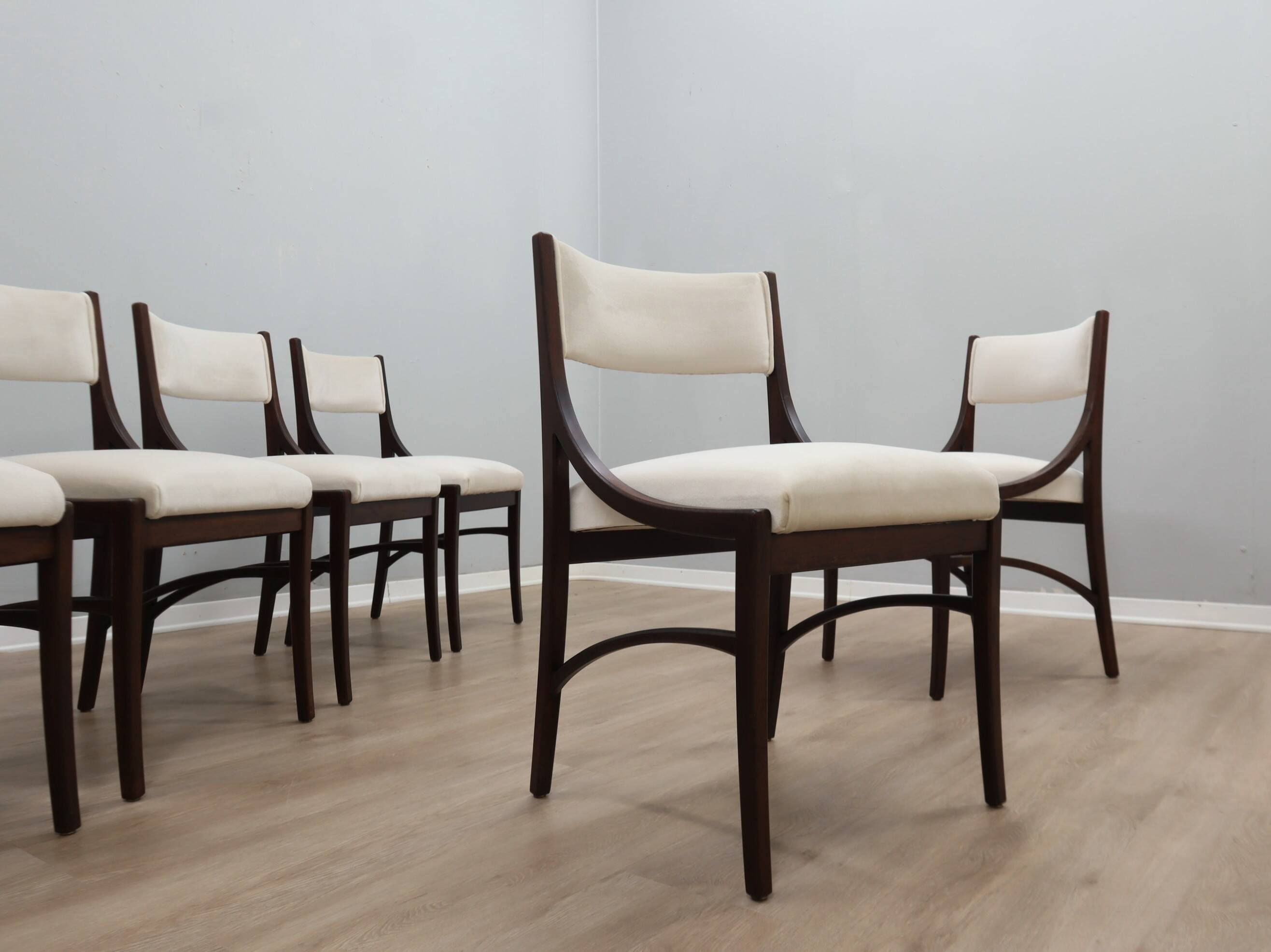 Set of 6 model 110 dining chairs Ico Parisi for Cassina, 1960s