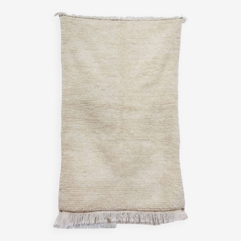 Handmade wool Berber rug 157x97 cm