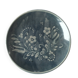 Large stoneware plate from Alsace Vincent Pirard Soufflenheim