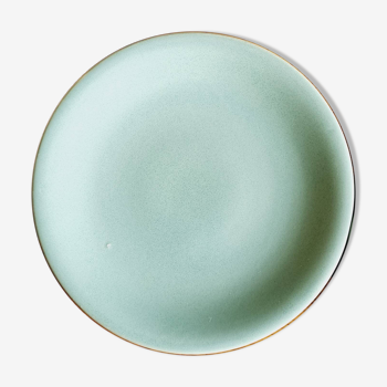 10 Longchamp blue ceramic dessert plates