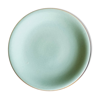 10 Longchamp blue ceramic dessert plates