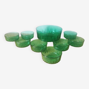 Salad bowl and cups