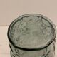 Sculpted glass vase