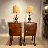 Pair of bedside cabinets