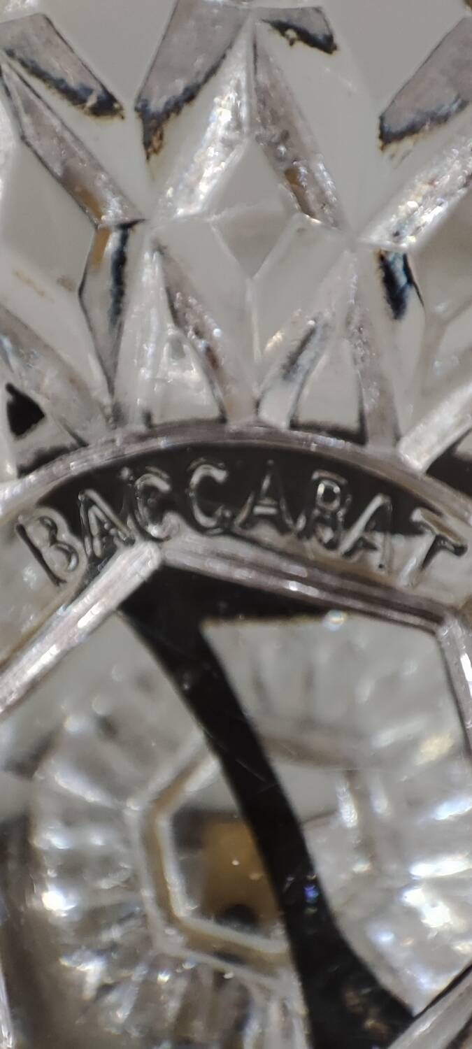 Baccarat Crystal Candy Box.
