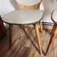 Ensemble de 4 chaises vintage baumann