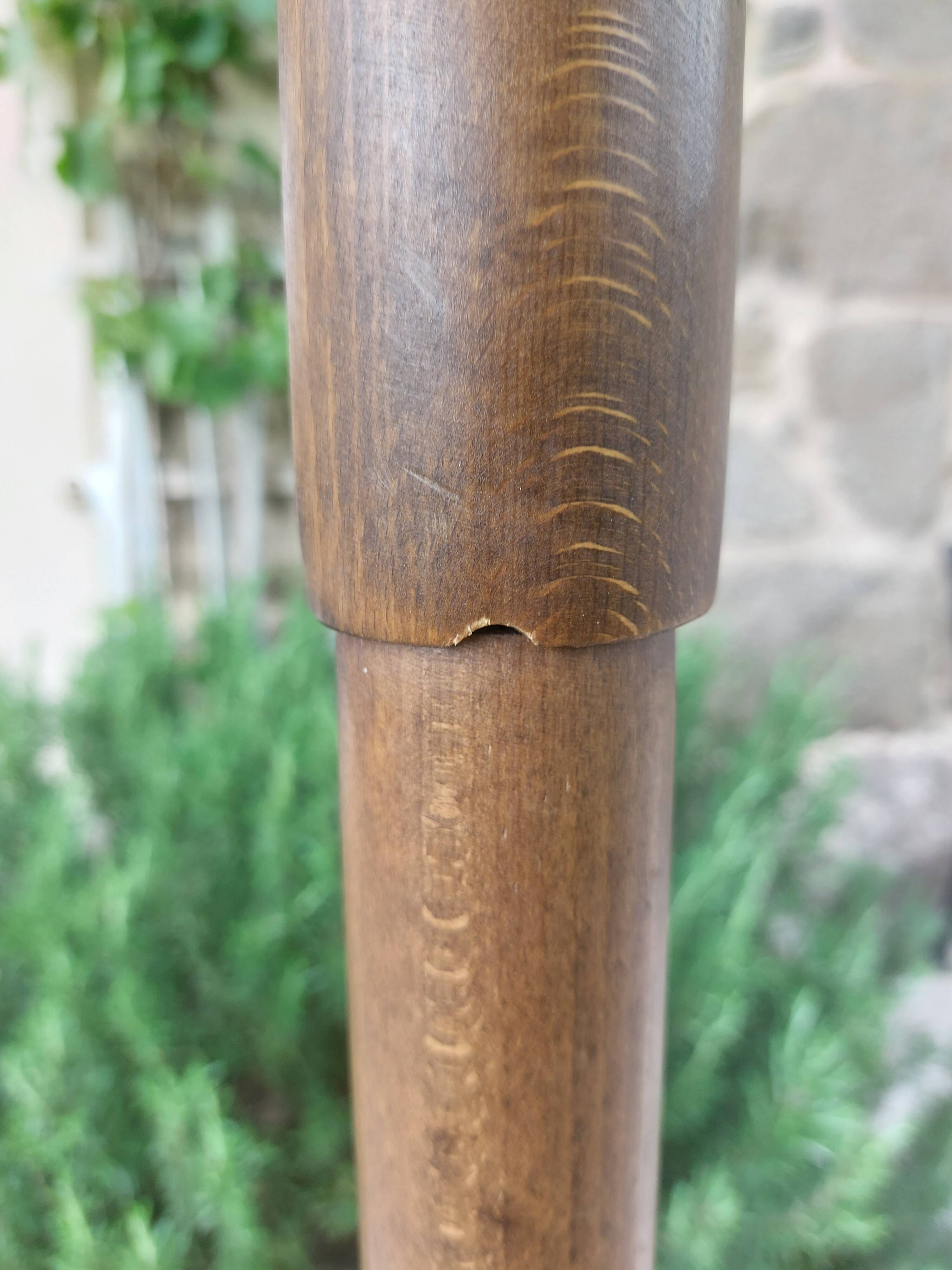 coat rack parrot solid wood, Baumann style