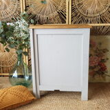 Wooden rag picker painted 50s