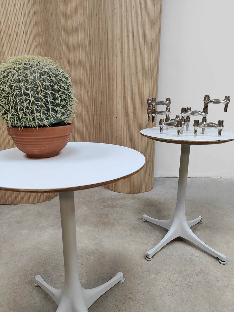 Vintage design swag leg side tables George Nelson for Herman Miller