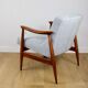 Light Blue GFM63 Lounge Chair by J. Kedziorek, 1970s