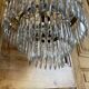 Stamped chandelier