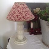 Wooden lamp foot