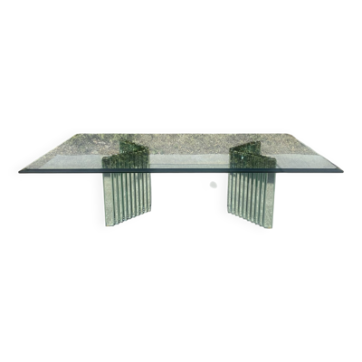 Table basse Luigi Massoni des années 80