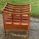 Music cabinet, antique sheet music cabinet, made up of 4 compartments with two wooden drawers,