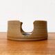 Scandinavian candlestick from a Danish studio by Kate and Klaus Friederichsen for Finke Keramik, 1970s.