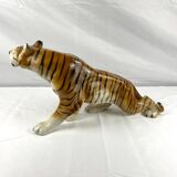 Ceramic tiger signed Royal Dux