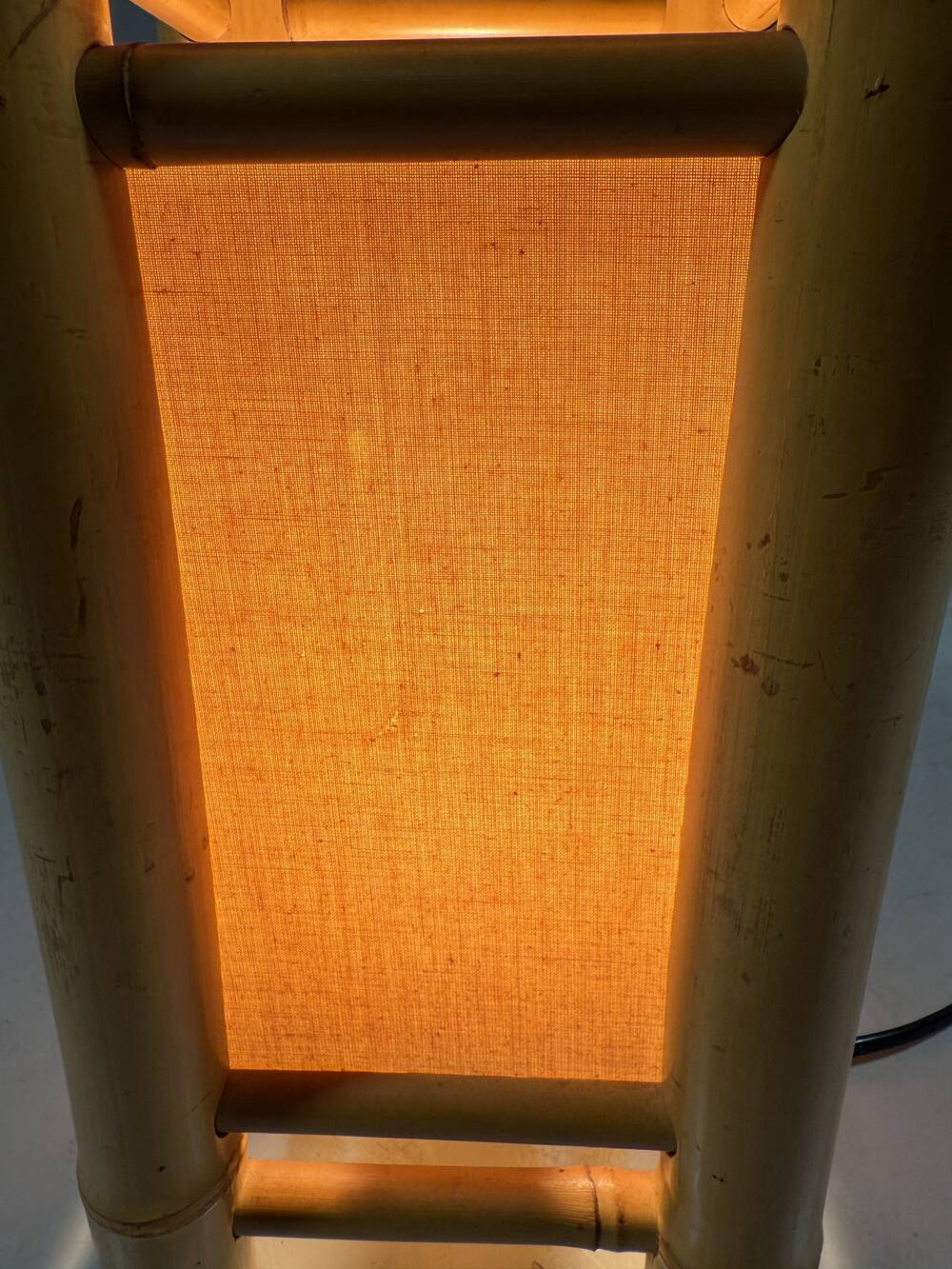 Rattan table lamp 1970’s