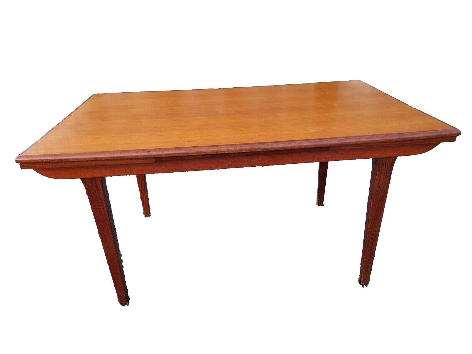 Scandinavian teak table from the 60s