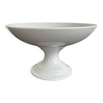 Ancienne coupe sur pied en porcelaine