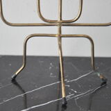 Pair of brass candlesticks