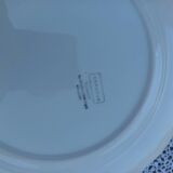Two mismatched old plates