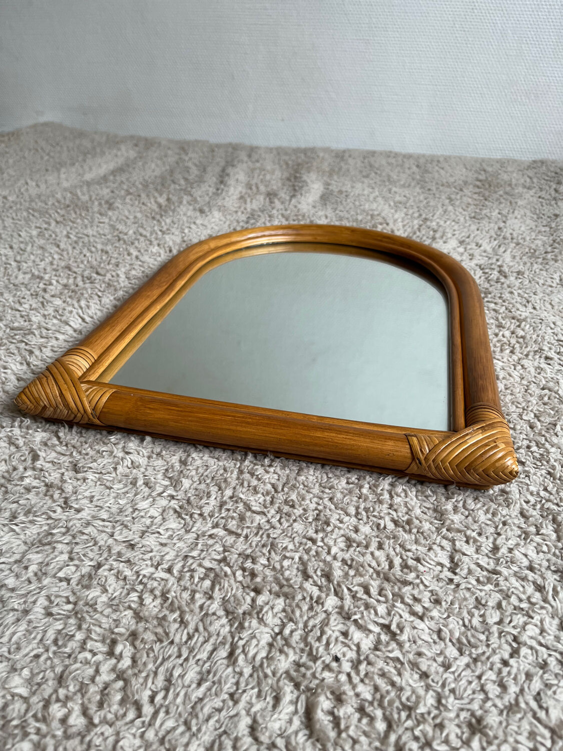 Vintage bamboo mirror year 60/70