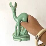 Art Deco Ceramic Doe