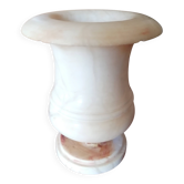 Vase en albatre Médicis rosé et creme