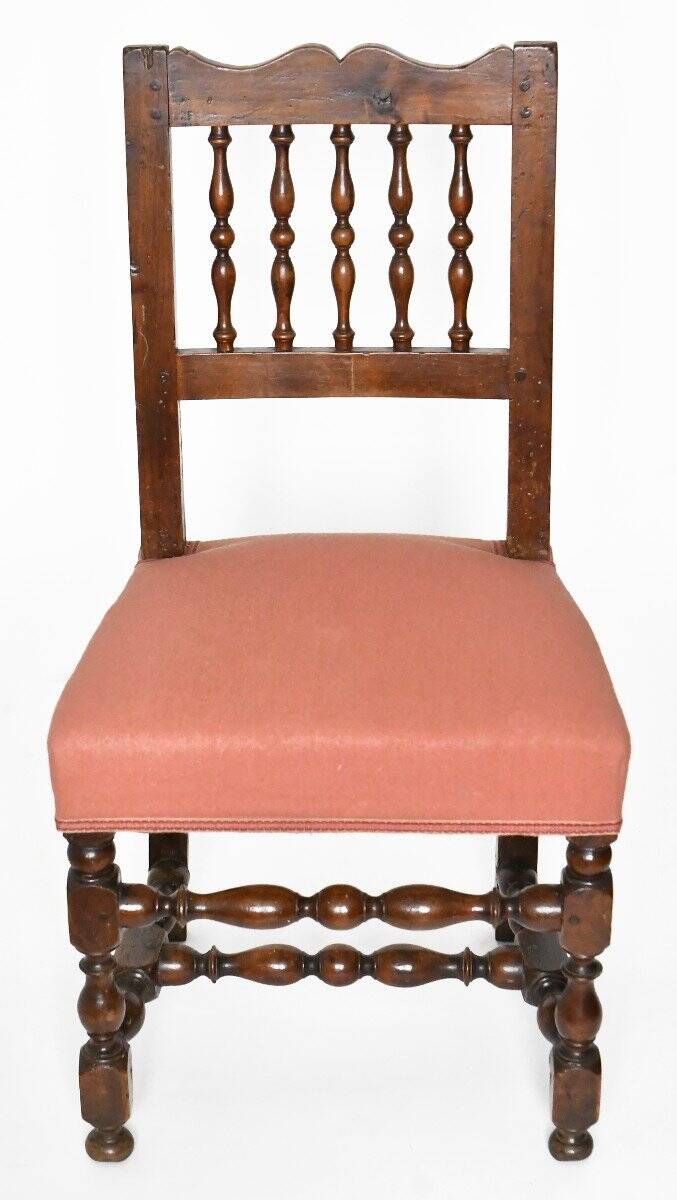 Chaise style Louis XIII