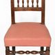 Chaise style Louis XIII