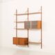 Hansen and Guldborg two bay wall unit, 1960s