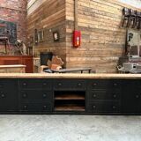 Old piece of furniture transformed into a TV stand