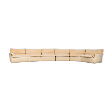 Flavorful queening modular sofa 1960