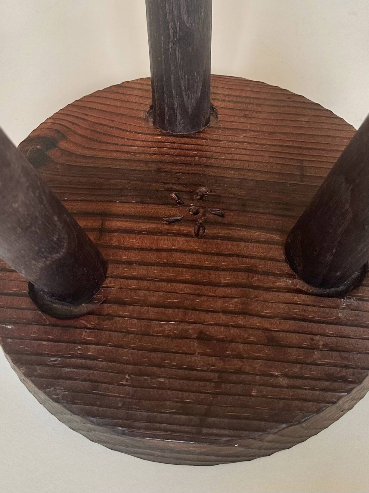 Modernist tripod stool